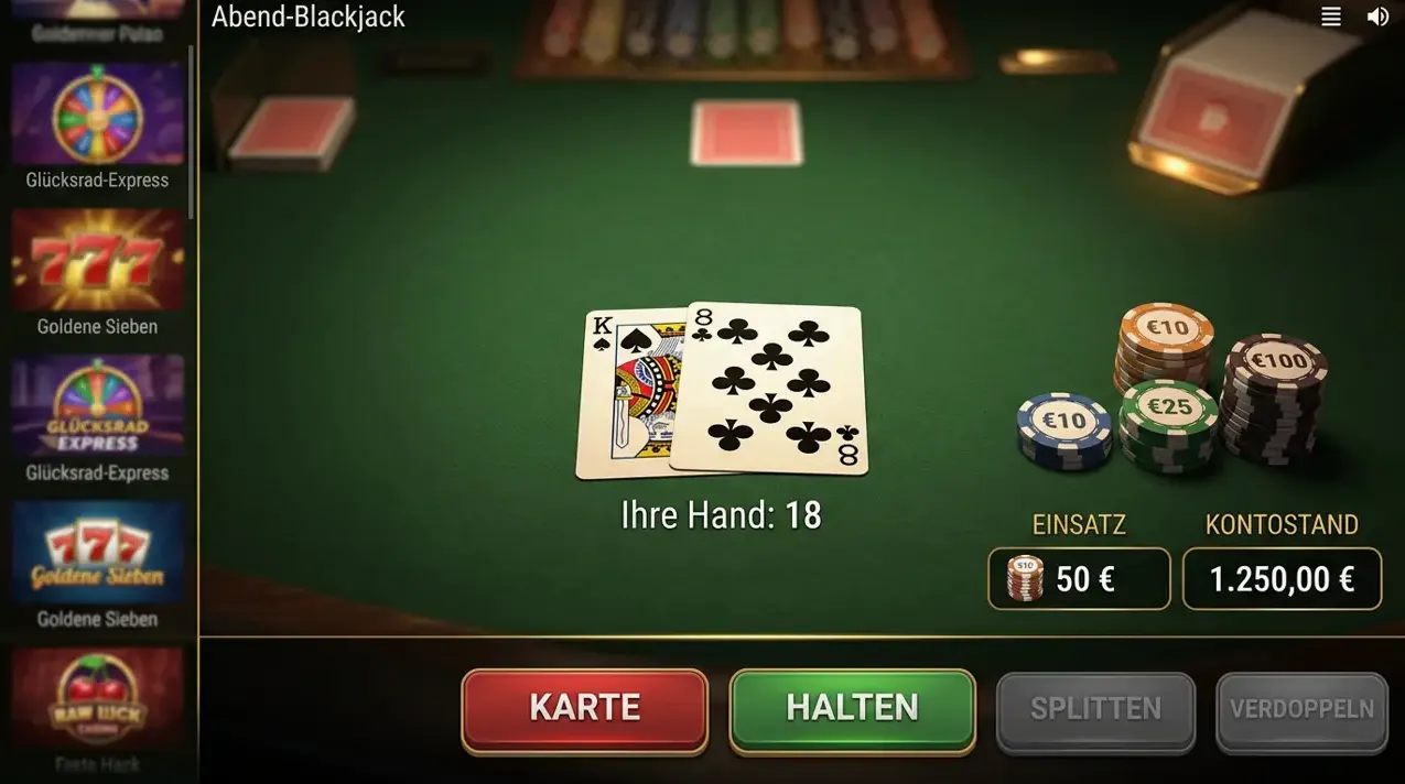 Tisch bei Happy Jokers